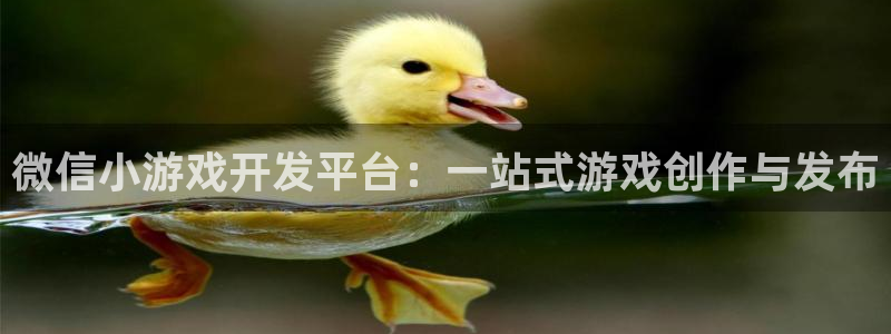 沐鸣2客户端 登录：微信小游戏开发平台：一站式游戏创作与发布